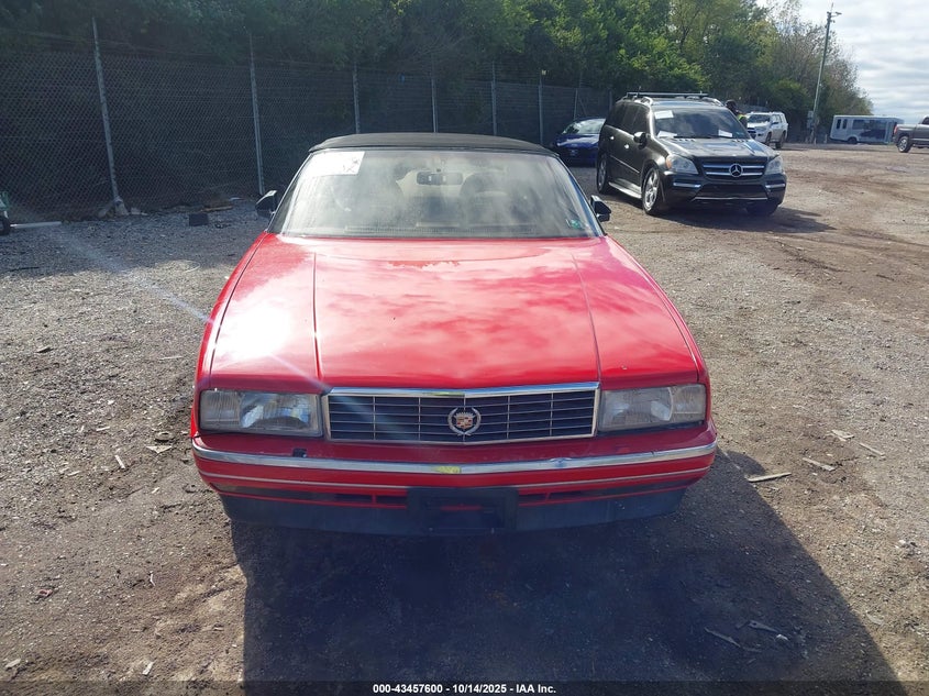 1991 Cadillac Allante VIN: 1G6VS3385MU126939 Lot: 43457600