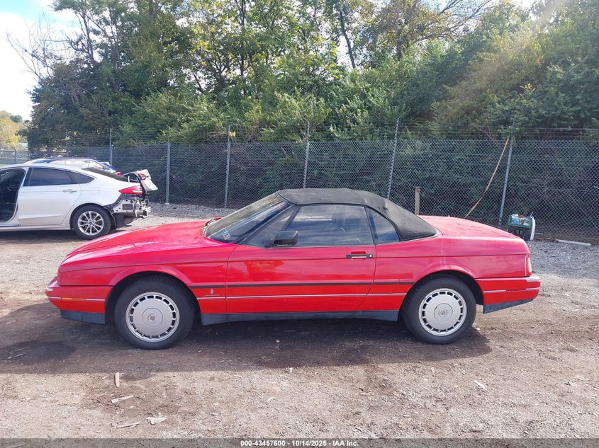 1991 Cadillac Allante VIN: 1G6VS3385MU126939 Lot: 43457600