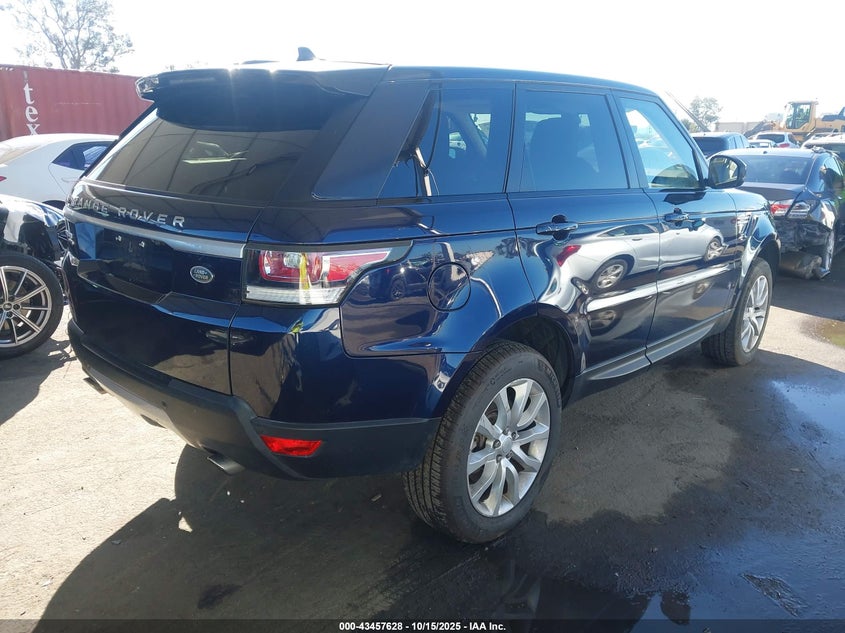 2016 LAND ROVER RANGE ROVER SPORT 3.0L V6 SUPERCHARGED HSE SALWR2PF5GA656021