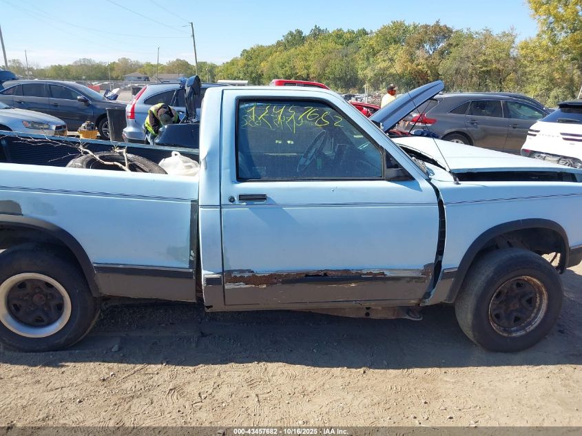 1991 Chevrolet S Truck S10 VIN: 1GCCS14Z9M0126580 Lot: 43457682