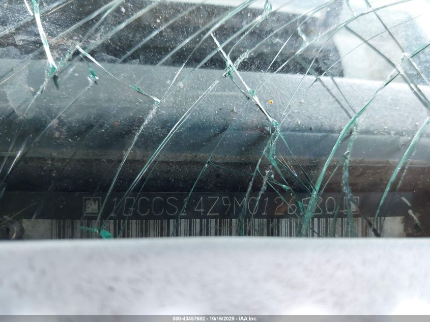 1991 Chevrolet S Truck S10 VIN: 1GCCS14Z9M0126580 Lot: 43457682