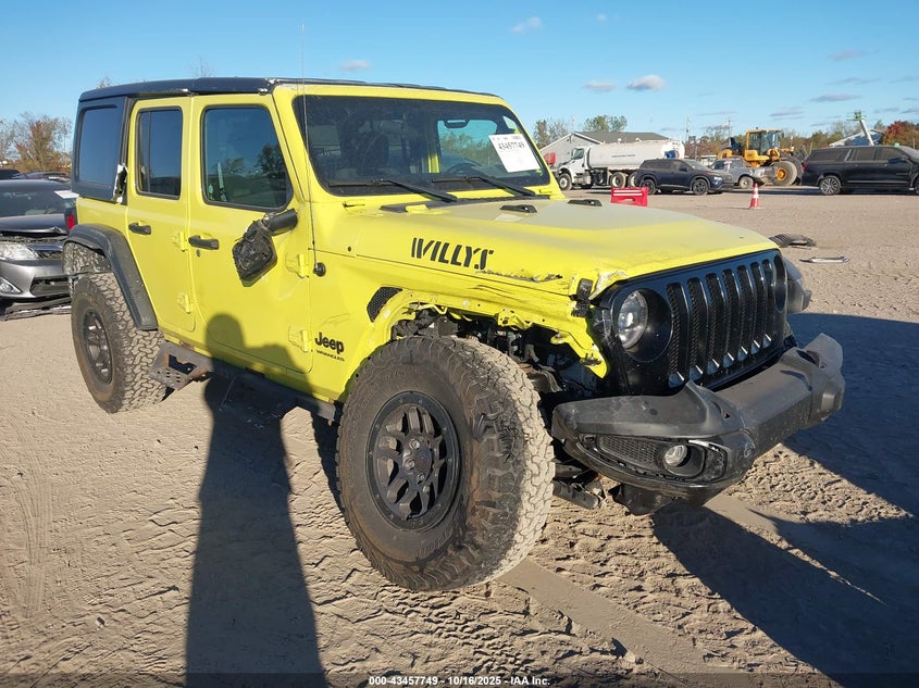 JEEP WRANGLER 4-DOOR WILLYS