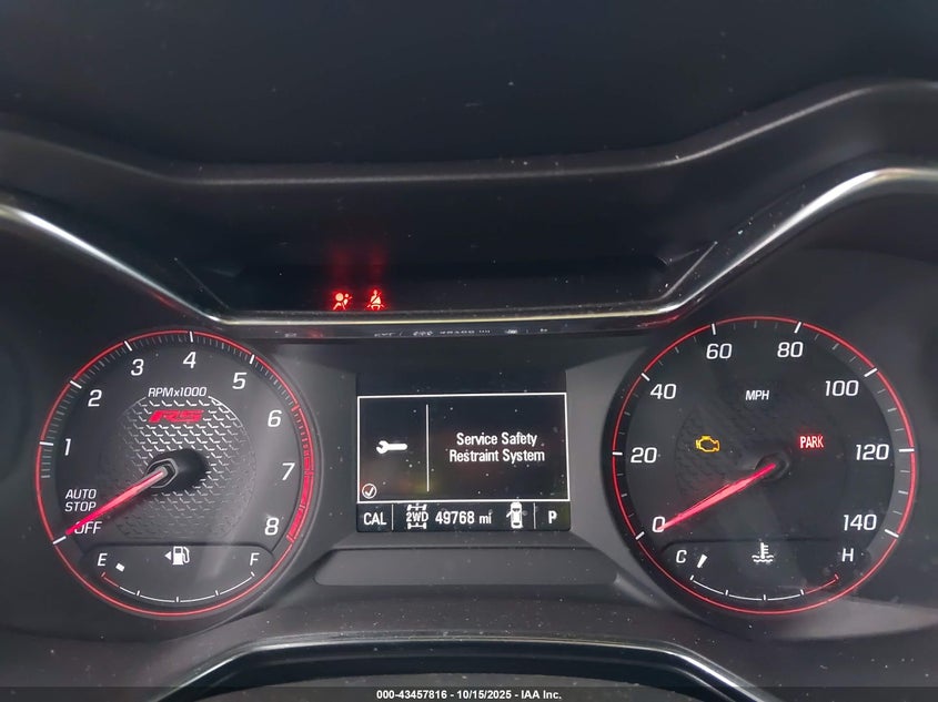 2022 CHEVROLET TRAILBLAZER AWD RS KL79MUSL5NB028900