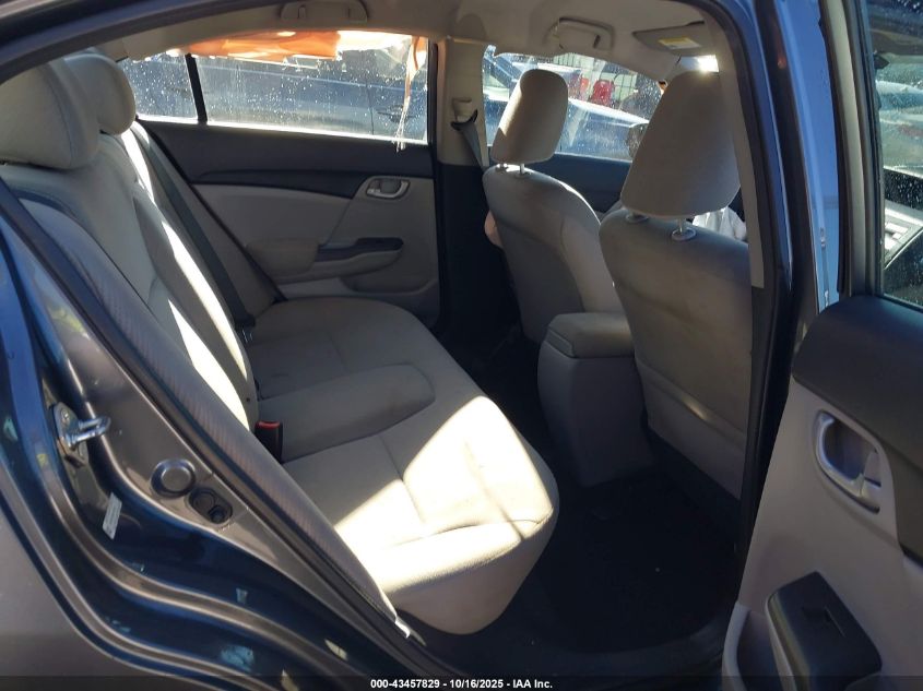 2013 Honda Civic Lx VIN: 19XFB2F50DE205821 Lot: 43457829