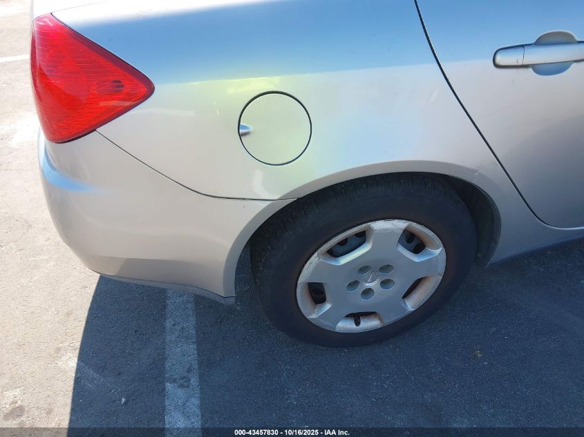 2008 Pontiac G6 Value Leader VIN: 1G2ZF57B884260214 Lot: 43457830