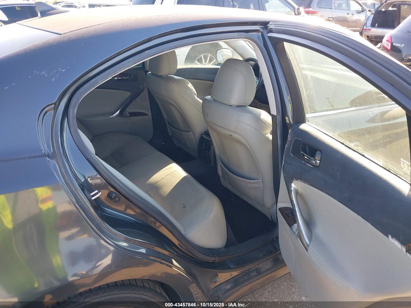 2008 Lexus Is 250 VIN: JTHBK262682071208 Lot: 43457846