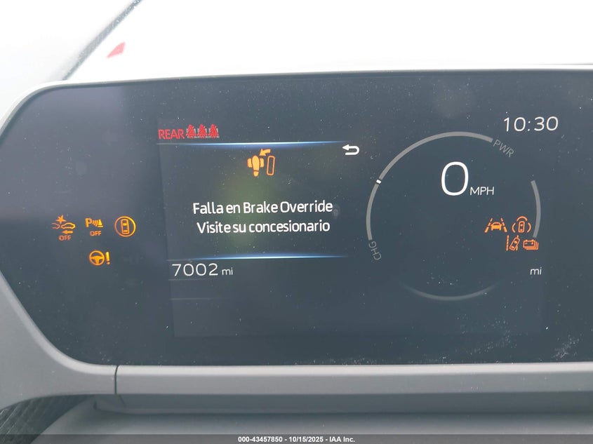 2025 Toyota Bz4X Nightshade VIN: JTMABACA8SA105472 Lot: 43457850