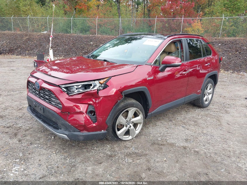 VIN 4T3D6RFVXMU024265 2021 TOYOTA RAV4 HYBRID LIMITED