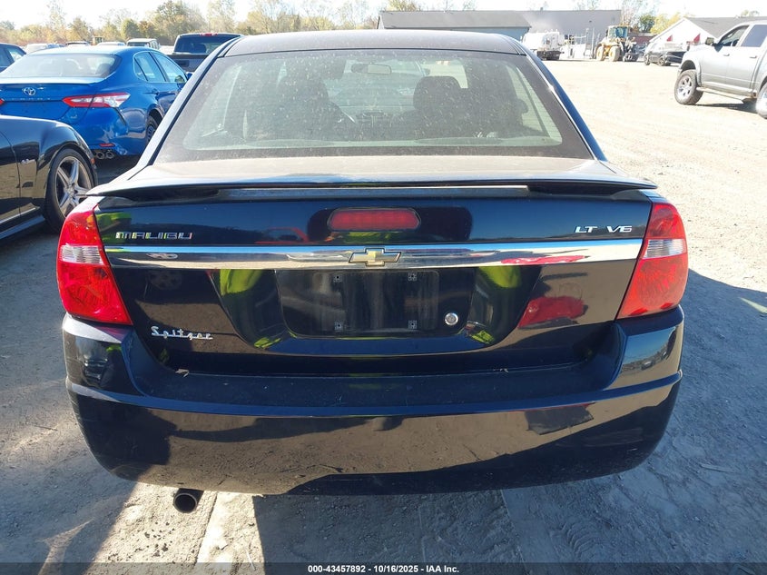 2006 Chevrolet Malibu Lt VIN: 1G1ZT51896F297753 Lot: 43457892