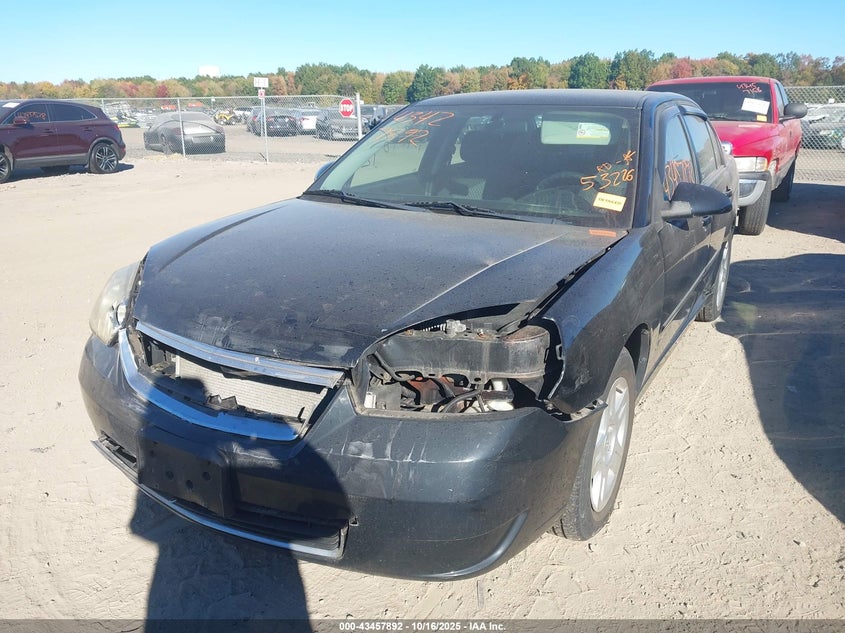 2006 Chevrolet Malibu Lt VIN: 1G1ZT51896F297753 Lot: 43457892