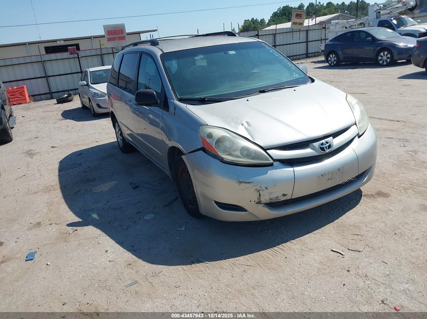5TDZK23C78S109714 2008 Toyota Sienna Le auction photo 1