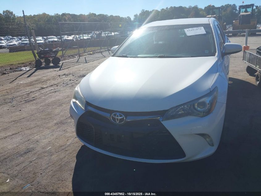 2015 Toyota Camry Se VIN: 4T1BF1FK4FU103957 Lot: 43457952