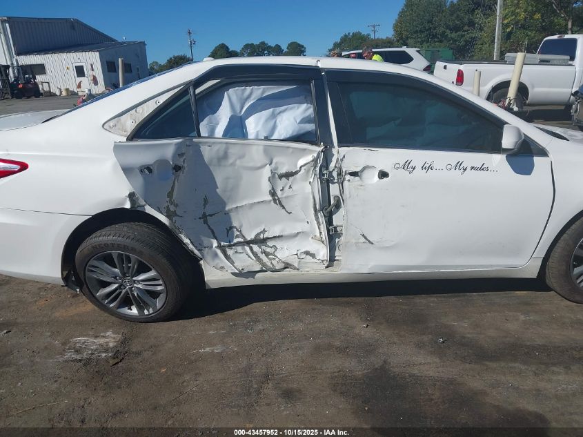 2015 Toyota Camry Se VIN: 4T1BF1FK4FU103957 Lot: 43457952