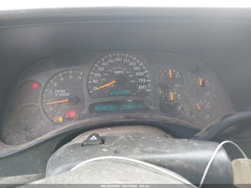 2003 Chevrolet Silverado 1500 VIN: 2GCEC19V331268244 Lot: 43457963