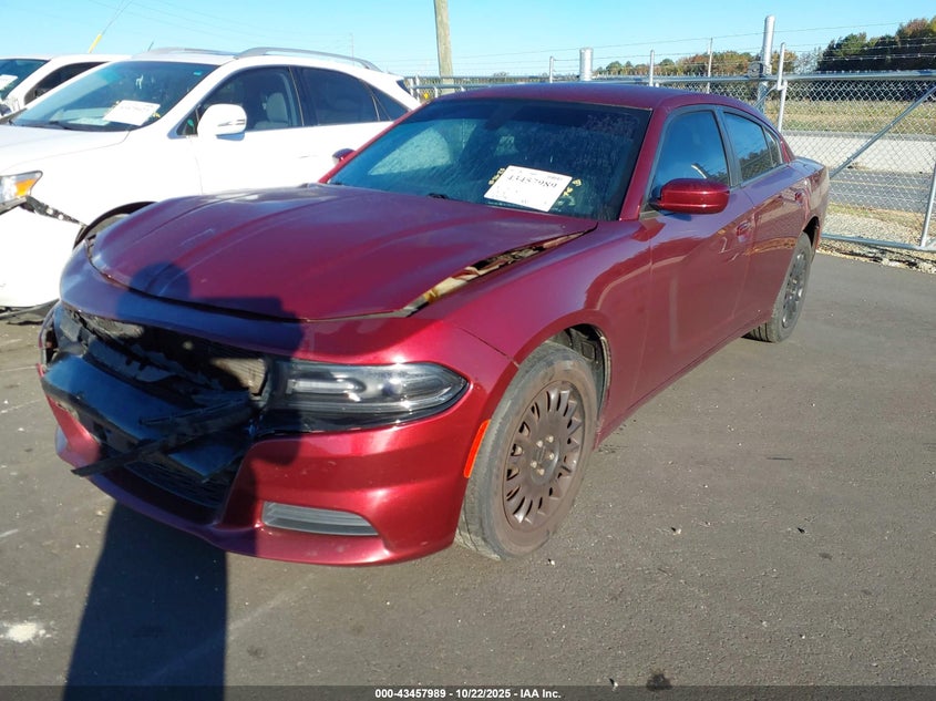 Vin: 2c3cdxkt2jh239648, lot: 43952870, dodge charger police awd 20182