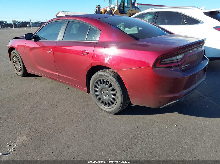 Vin: 2c3cdxkt2jh239648, lot: 43952870, dodge charger police awd 20183