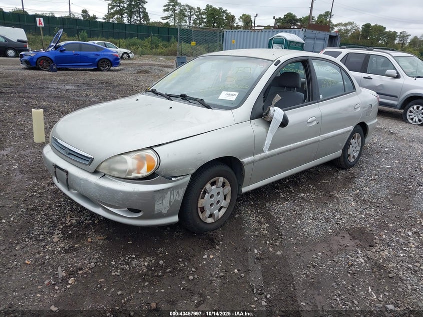 KNADC123716060245 2001 KIA RIO photo no. 2