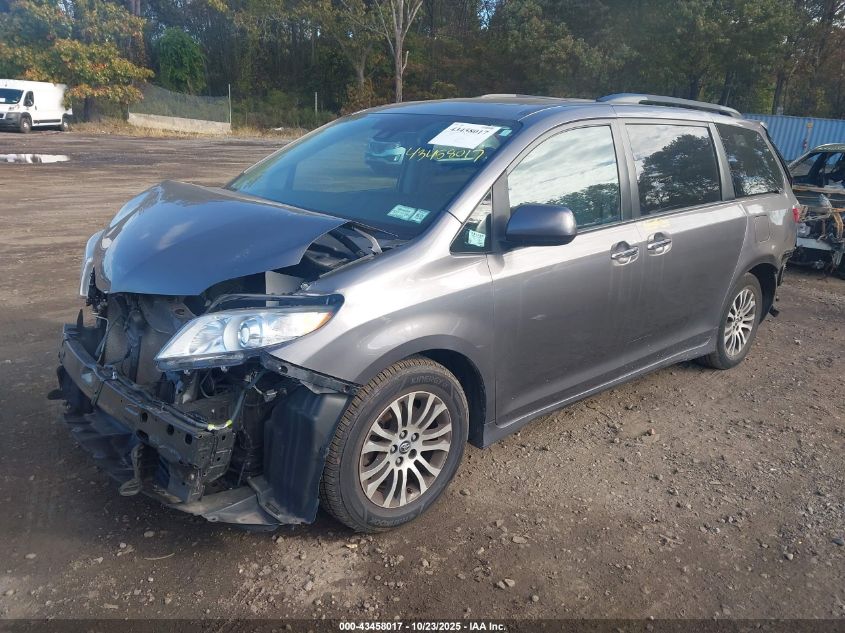 2020 TOYOTA SIENNA XLE 5TDYZ3DC1LS042418