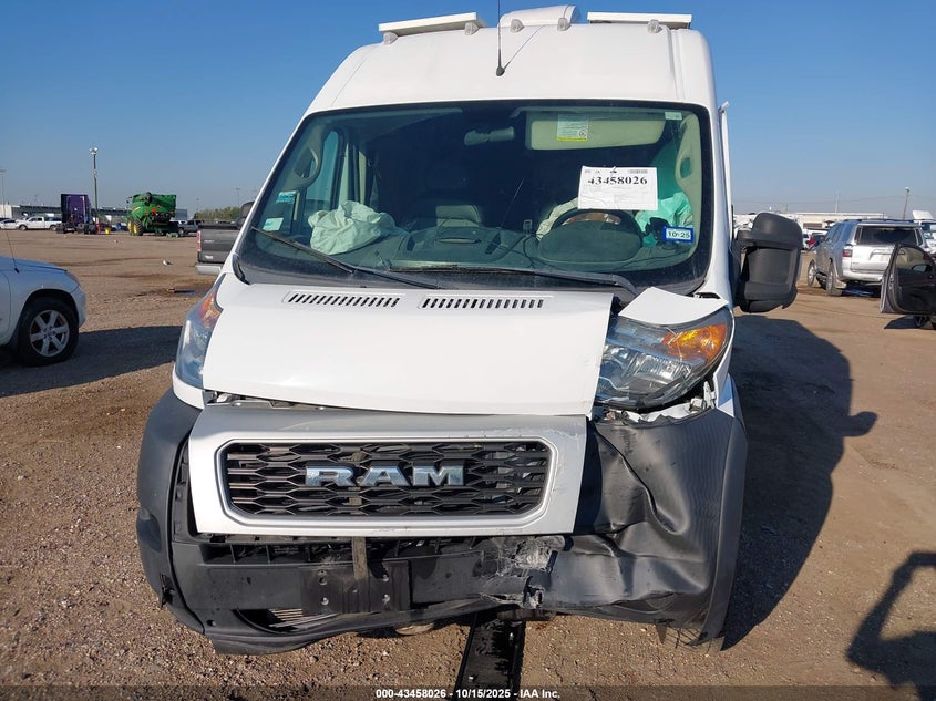 2019 Ram Promaster 2500 High Roof 159 Wb VIN: 3C6TRVDG6KE525430 Lot: 43458026