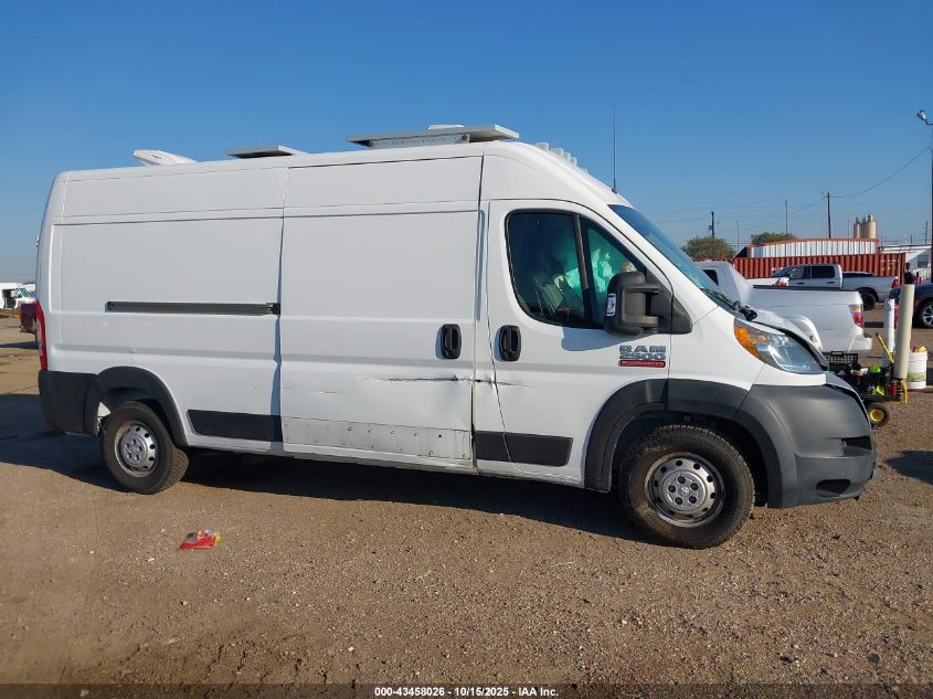 2019 Ram Promaster 2500 High Roof 159 Wb VIN: 3C6TRVDG6KE525430 Lot: 43458026