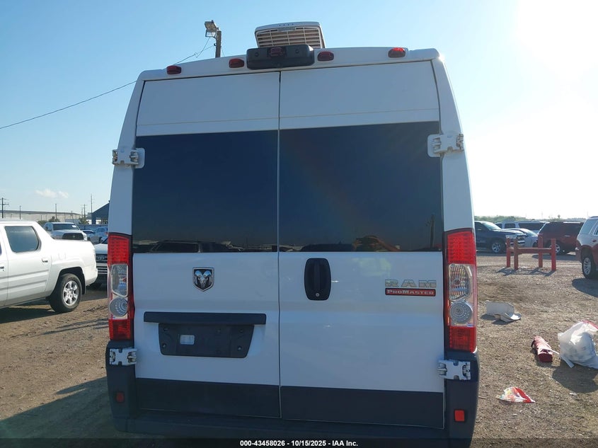 2019 Ram Promaster 2500 High Roof 159 Wb VIN: 3C6TRVDG6KE525430 Lot: 43458026