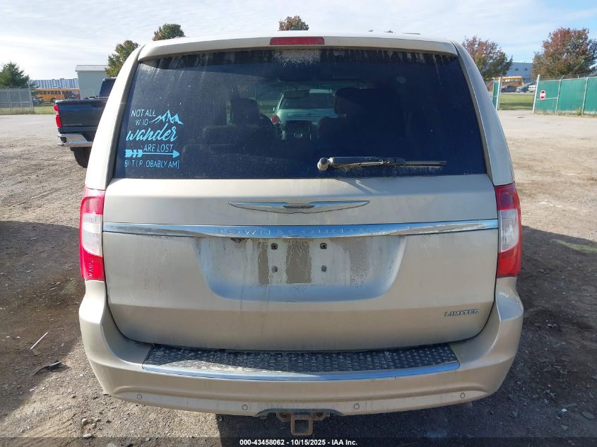 2014 Chrysler Town & Country Limited VIN: 2C4RC1GG8ER156047 Lot: 43458062