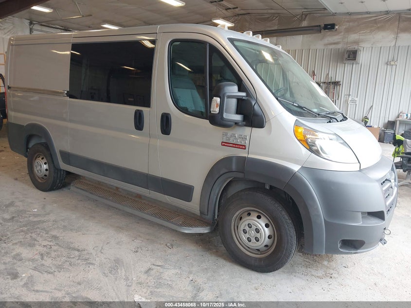 2017 RAM PROMASTER 1500 LOW ROOF 136 WB - 3C6TRVAG0HE522617