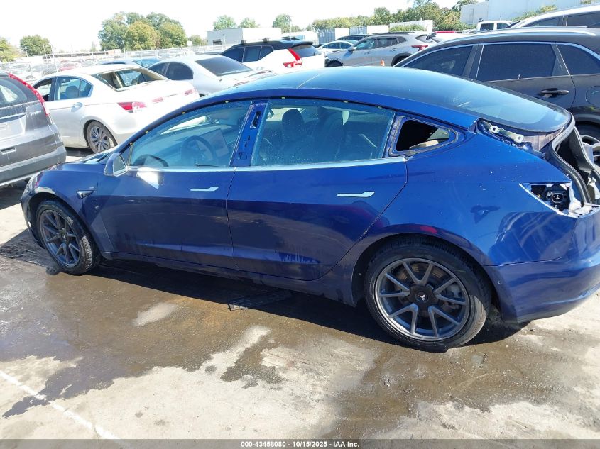 2019 Tesla Model 3 Long Range/Mid Range/Standard Range/Standard Range Plus VIN: 5YJ3E1EA9KF411696 Lot: 43458080