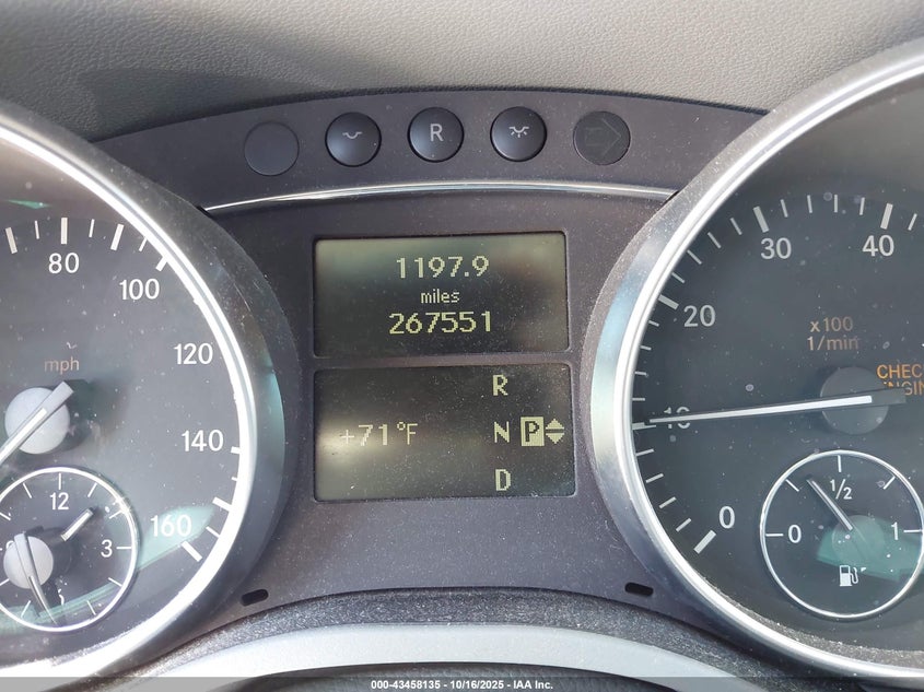 2006 Mercedes-Benz Ml 350 4Matic VIN: 4JGBB86E36A024831 Lot: 43458135