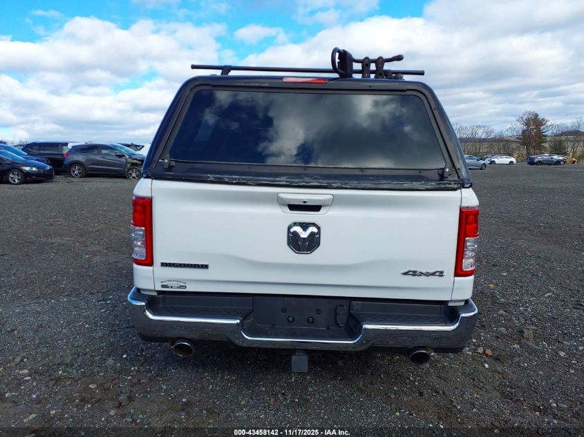 2021 Ram 1500 Big Horn 4X4 6'4 Box VIN: 1C6SRFBTXMN677579 Lot: 43458142