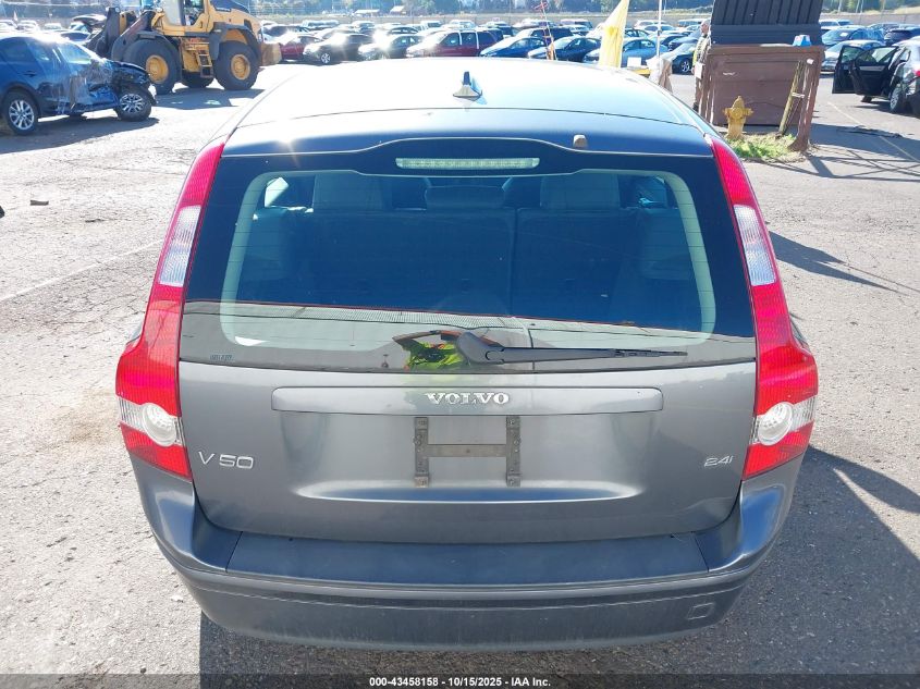 2007 Volvo V50 2.4I VIN: YV1MW390772325872 Lot: 43458158