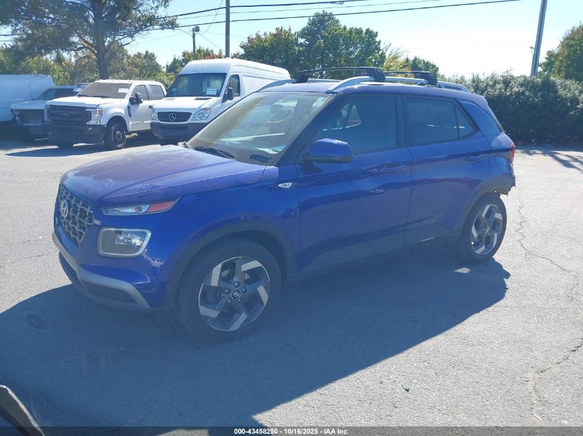 2021 HYUNDAI VENUE SEL KMHRC8A34MU118293