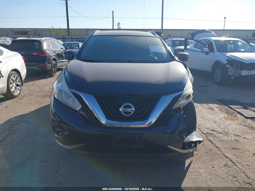 2017 NISSAN MURANO SV 5N1AZ2MH4HN114793