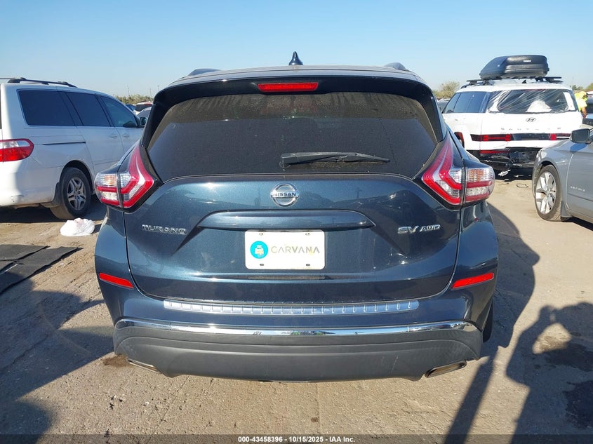 2017 NISSAN MURANO SV 5N1AZ2MH4HN114793