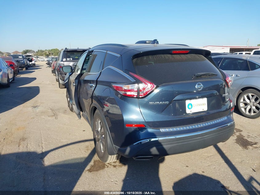 2017 NISSAN MURANO SV 5N1AZ2MH4HN114793