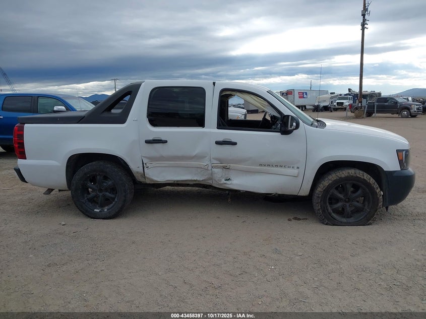 2009 Chevrolet Avalanche 1500 Ls VIN: 3GNFK12079G215155 Lot: 43458397