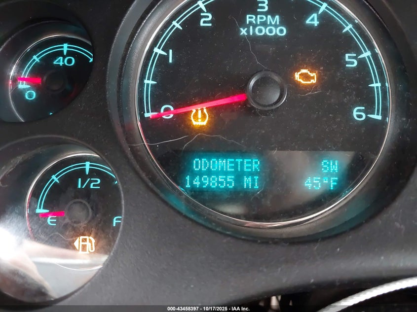 2009 Chevrolet Avalanche 1500 Ls VIN: 3GNFK12079G215155 Lot: 43458397