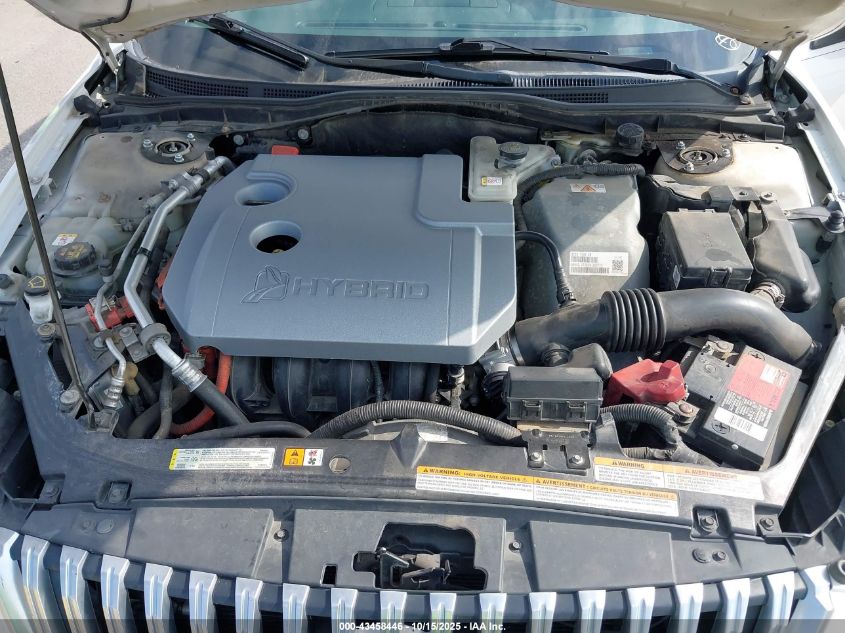 2010 Mercury Milan Hybrid VIN: 3MEDM0L3XAR624531 Lot: 43458446