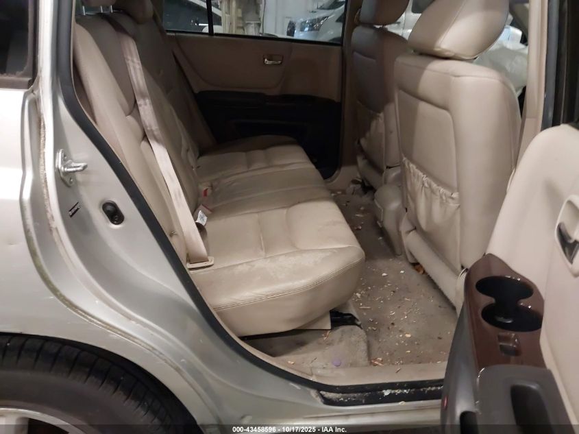 2003 Toyota Highlander Limited V6 VIN: JTEGF21A630118263 Lot: 43458596