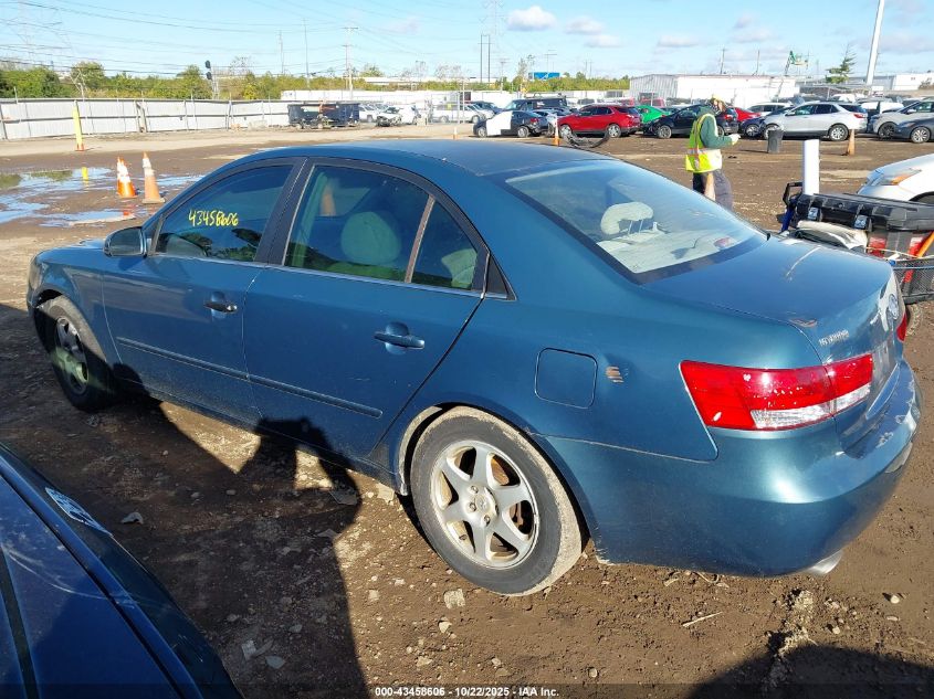 2006 Hyundai Sonata Gls V6/Lx V6 VIN: 5NPEU46F96H047214 Lot: 43458606