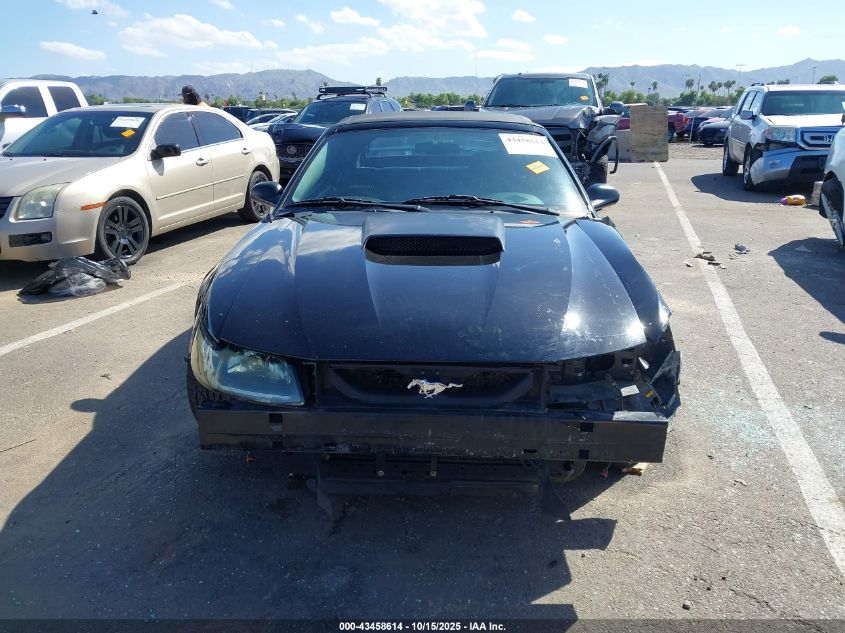 2001 Ford Mustang Gt VIN: 1FAFP45XX1F238901 Lot: 43458614