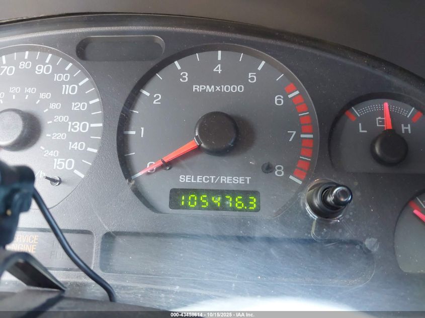 2001 Ford Mustang Gt VIN: 1FAFP45XX1F238901 Lot: 43458614