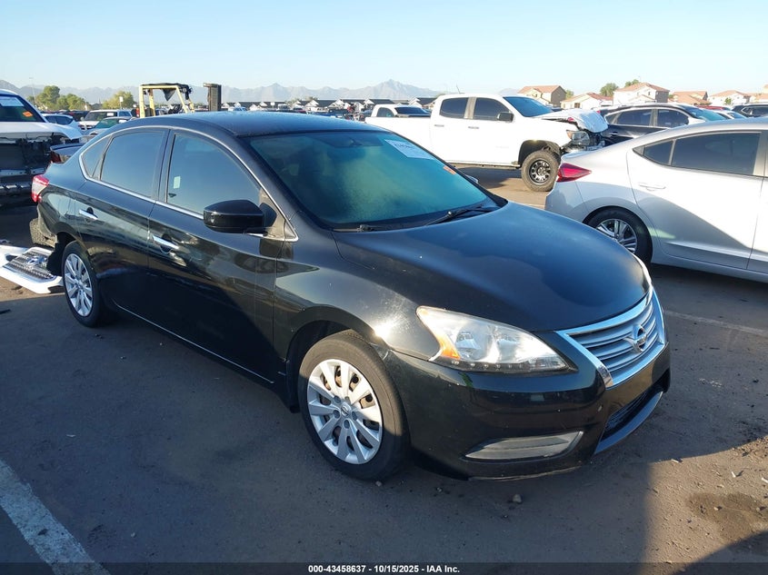 3N1AB7AP9FY237817 2015 Nissan Sentra Fe+ S auction photo 1