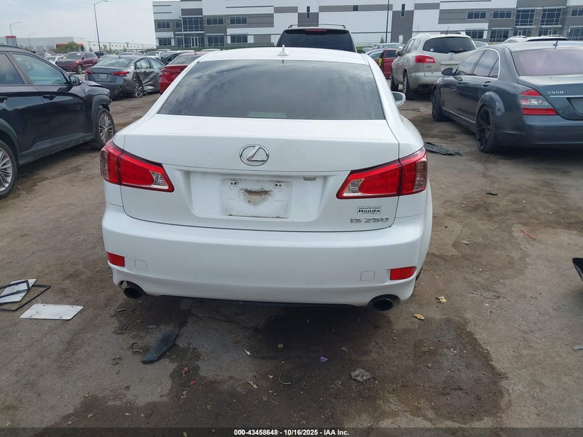 2012 Lexus Is 250 VIN: JTHBF5C25C5167865 Lot: 43458648