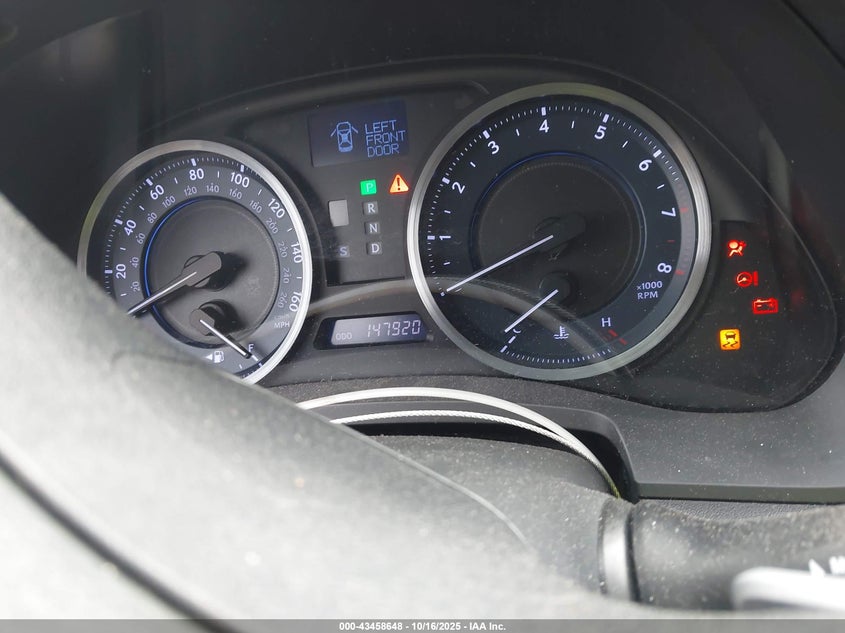 2012 Lexus Is 250 VIN: JTHBF5C25C5167865 Lot: 43458648