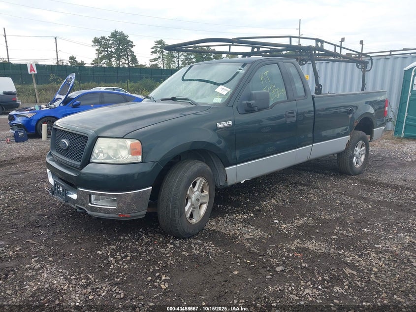 1FTRF14W14NC56201 2004 FORD F-150 photo no. 2