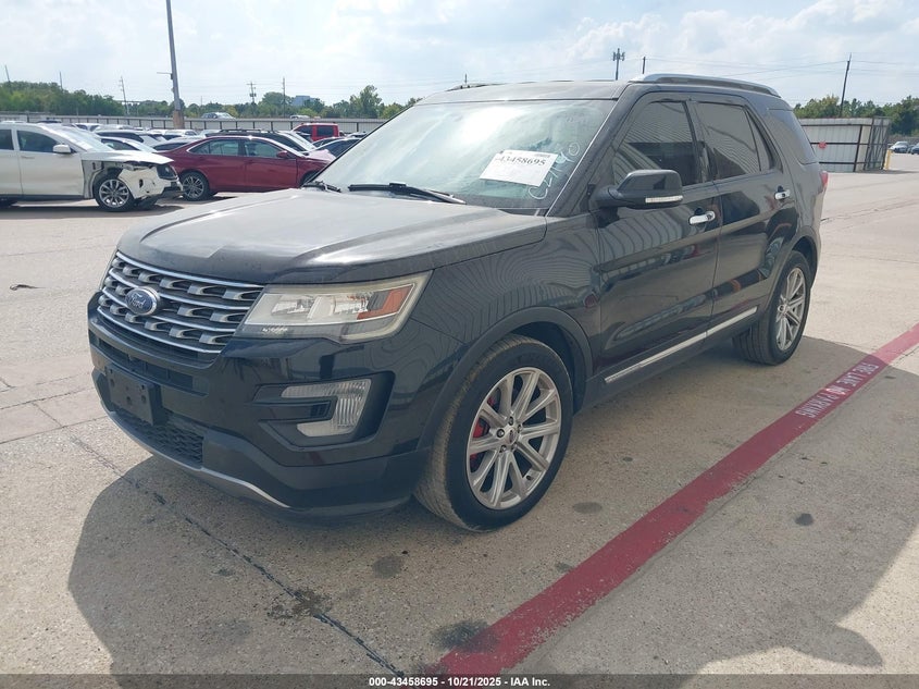 Vin: 1fm5k7f83hgc27140, lot: 43953576, ford explorer limited 20172