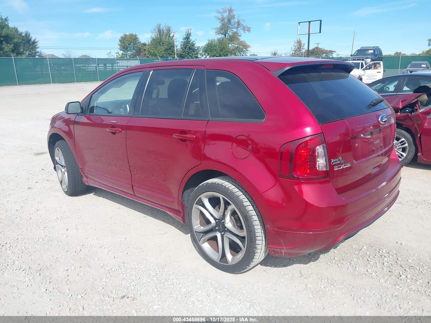 2013 FORD EDGE SPORT 2FMDK4AK2DBC65456