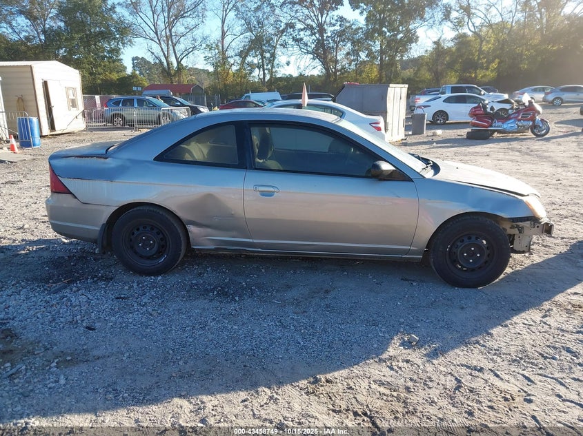 2003 Honda Civic Lx VIN: 1HGEM21563L049370 Lot: 43458749
