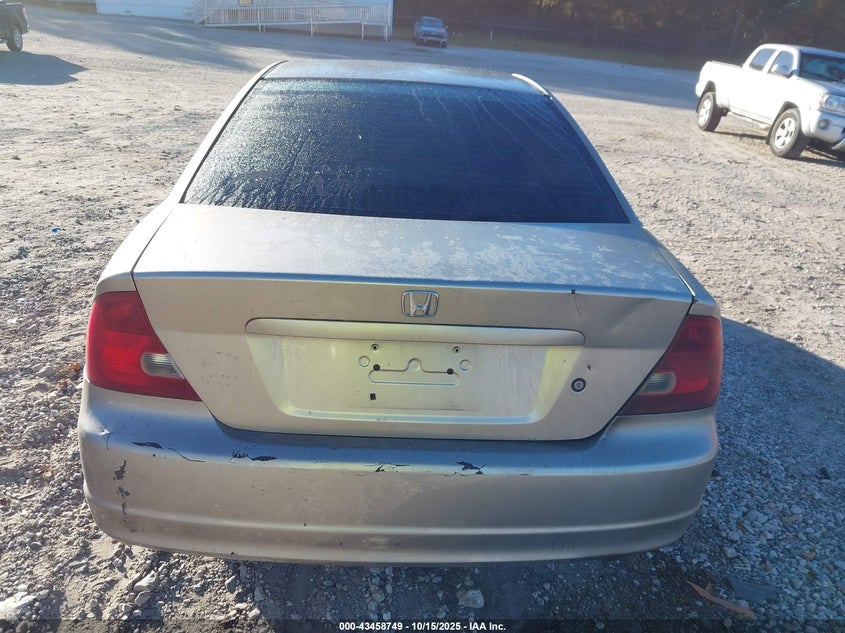 2003 Honda Civic Lx VIN: 1HGEM21563L049370 Lot: 43458749